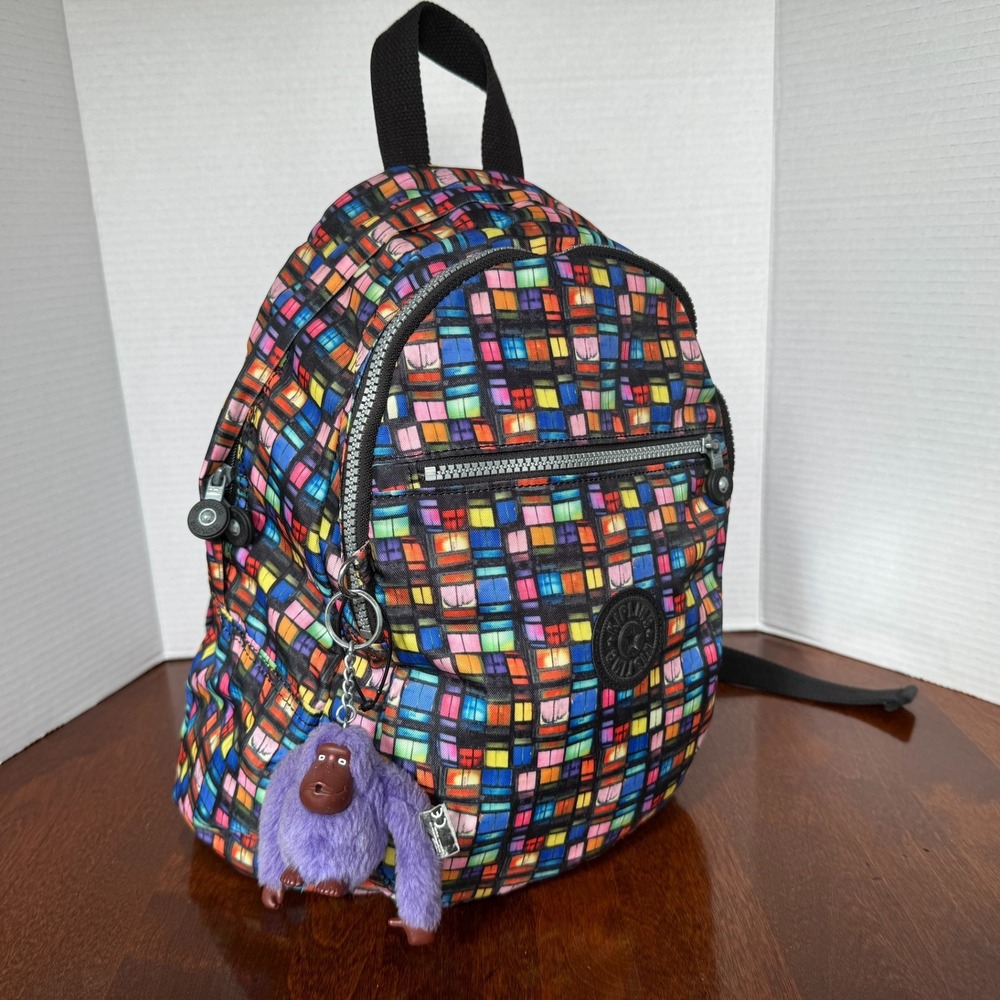 Kipling Challenger II Small Backpack Compartments Monkey BP3762-005